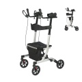 Rollator mit Rückenlehne und gepolsterter Armlehnen