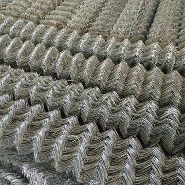 Galvanized Wire Chain Link Fence 60x60mm Mesh 1.5x25m Roll Easy Assembly 50mm Steel Frame