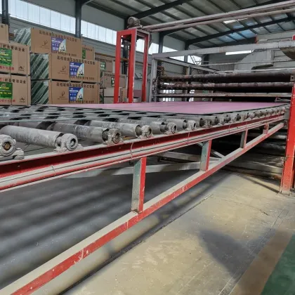 Gypsum Drywall Manufacturing Process and Drywall Board Making Machine for Building Materials Industries