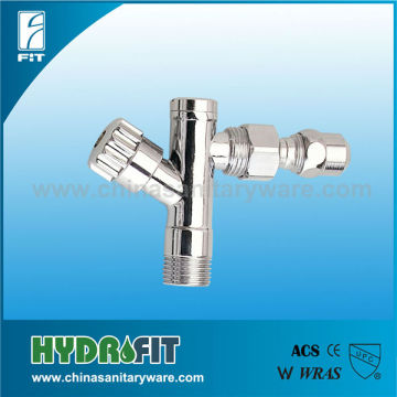 brass angle valve with filter