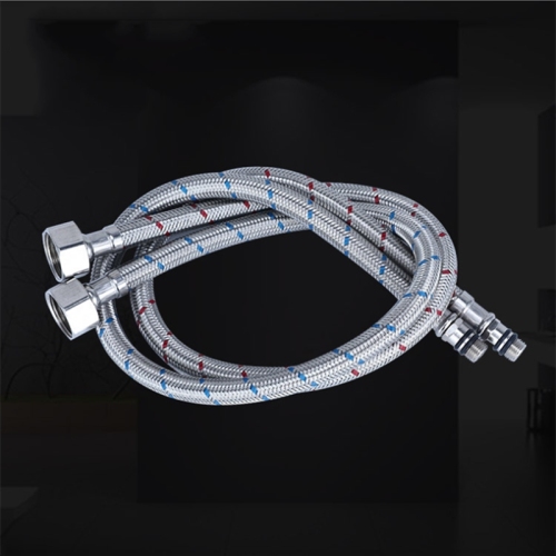 Plumbing Hose G1/2 G3/8 G9/16 1pair 304 Stainless Steel Hose Flexible Cold Hot Mixer Faucet Water Supply Pipe Plumbing Material