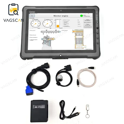 F110 Tablet with Full System for Heavy FUSO Diagnostic Programming - MUT3 (MUT III) for Mitsubishi Cars and Trucks