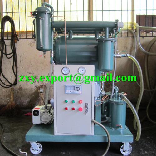 Single Stage Vacuum Transformer Oil Filtration Plant