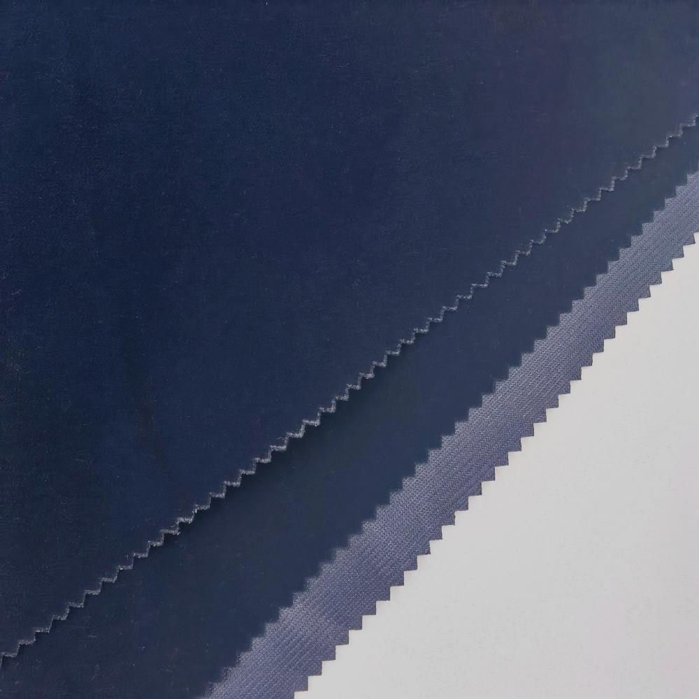 Customized Plain Dye Flocking Coat Fabric