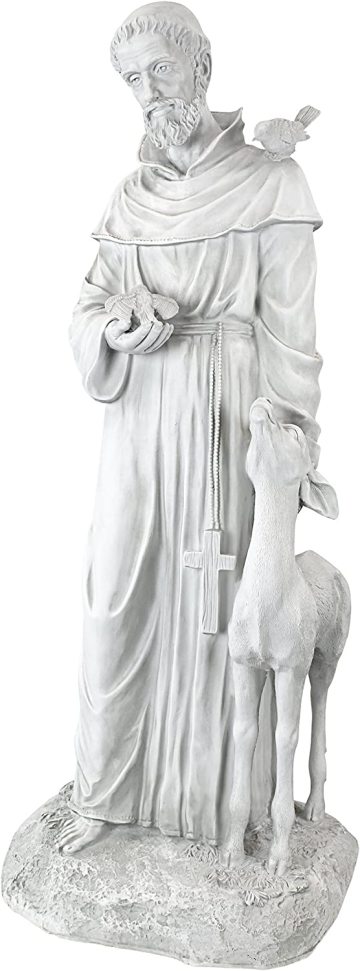Patron Saint of Animals Religious Garden Decor Statue