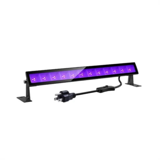 36 LED UV Violet Black Lights: 24W Black Light Bar for Halloween Party, Glow Paint, Bar Lamp, Laser, Stage, Wall Washer, and Spotlight