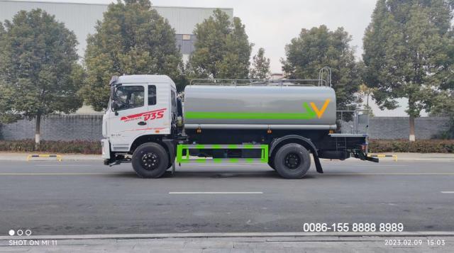 Dongfeng Green Spray Truck 5 Jpg