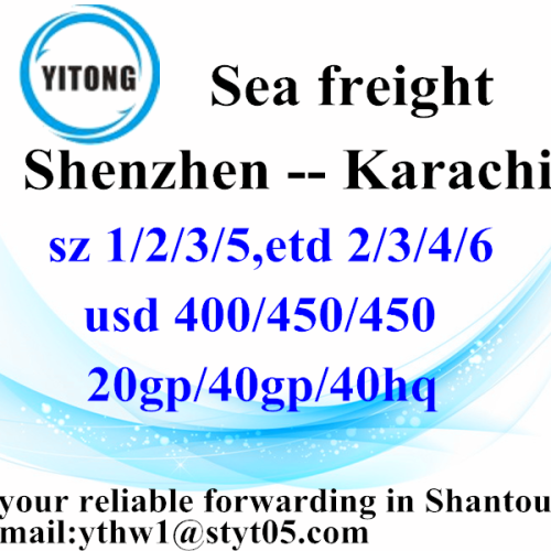 Shenzhen to Karachi Container Shipping Services