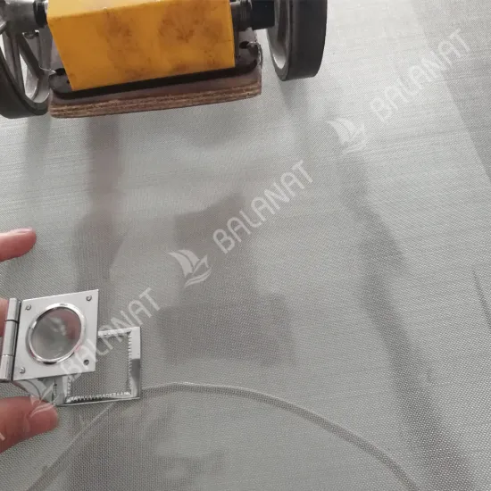 Stainless Steel Wire Mesh Plain Weave 130 Mesh