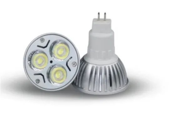 2 Pin 3w Led Spot Light Bulbs / Mr16 Led Lamp With 35000hous Lifetime