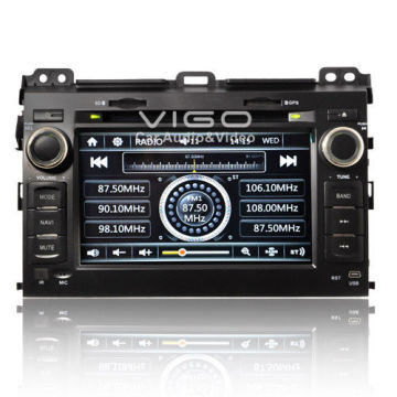 Car Stereo For Toyota Prado Sat Nav Dvd Multimedia Support 2d / 3d  , Vtp7255