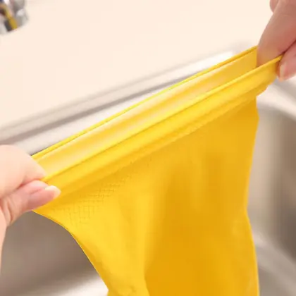 Household Dish-Washing Washing Clothes Rubber Gloves Latex Waterproof Housework Gloves