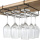 OEM Stainless Steel Under Cabinet Wine Glass Rack