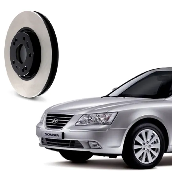 Customized 51712-3K100 Drilled Slotted Brake Discs for Hyundai SONATA