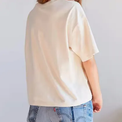 OEM Cotton Custom logo Women's T-shirt