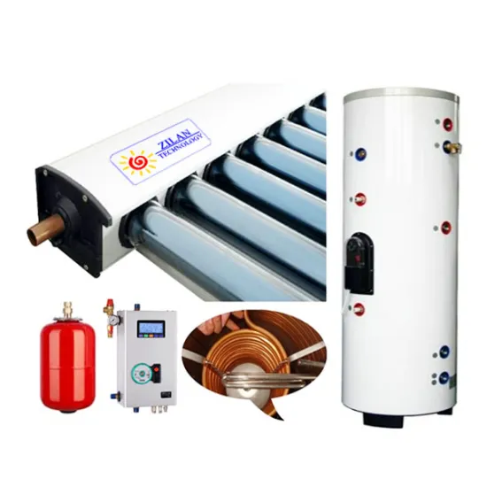 4 coils split pressurized solar boiler