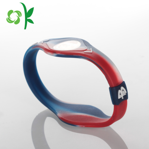 Bracelet personnalisé d&#39;énergie de puissance de silicone pour la promotion