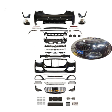 Vordere und hintere Stoßstangen mit Kühlergrill und Diffusor für Mercedes Benzs Klasse W223 2020-2022