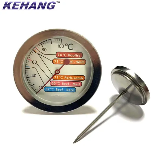 Bimetal Kitchen Thermometer for Poultry, Beef, and Meat Cooking