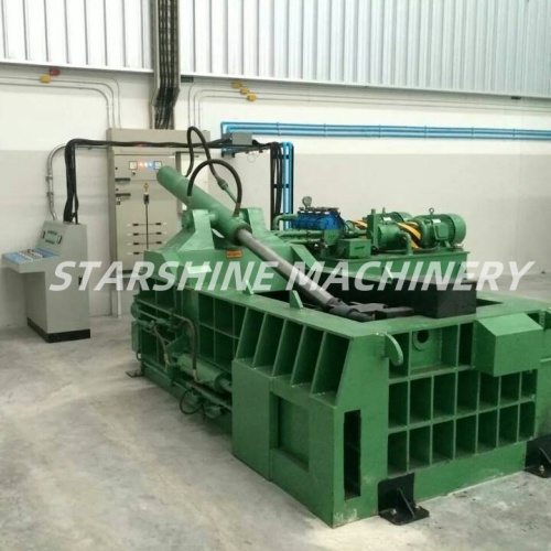 Macchina compattatrice idraulica per rottami di presse per balle metalliche
