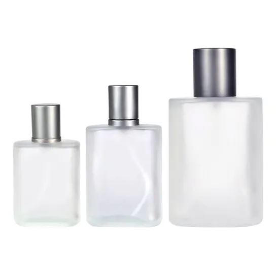 30ml 50ml Empty Luxury Frosted Glass Perfume Bottles