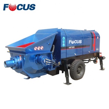 Pompa in cemento idraulico montato in camion portatile