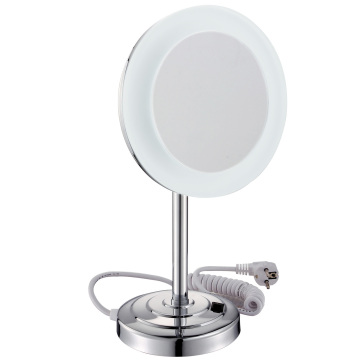 Modern Brass Chrome LED Mirror Supplier for Bathroom Accessories in China