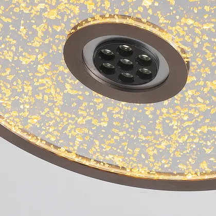 Energy Saving LED Ceiling Light - Aluminum Acrylic Surface Mounted 34w Round Office Lighting