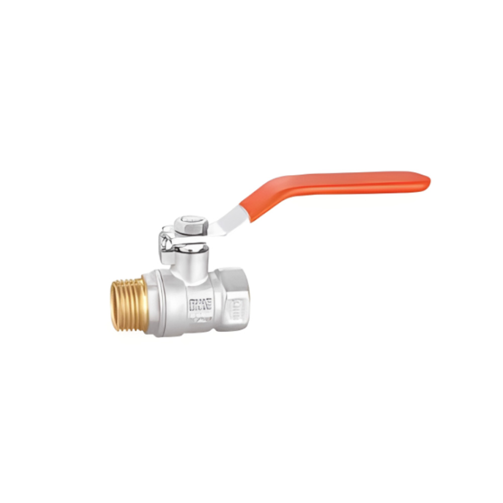 Chrome Brass Mini Ball Valve Threaded PTFE Seal2