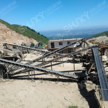 Low price high capacity easy maintain coal mining belt conveyor