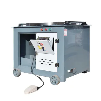 Automatic 50 Diameters Steel Round Bar and Rebar Square Bending Machine