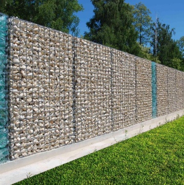 Langlebige Gabionbox für defensive Bastionbarrieren