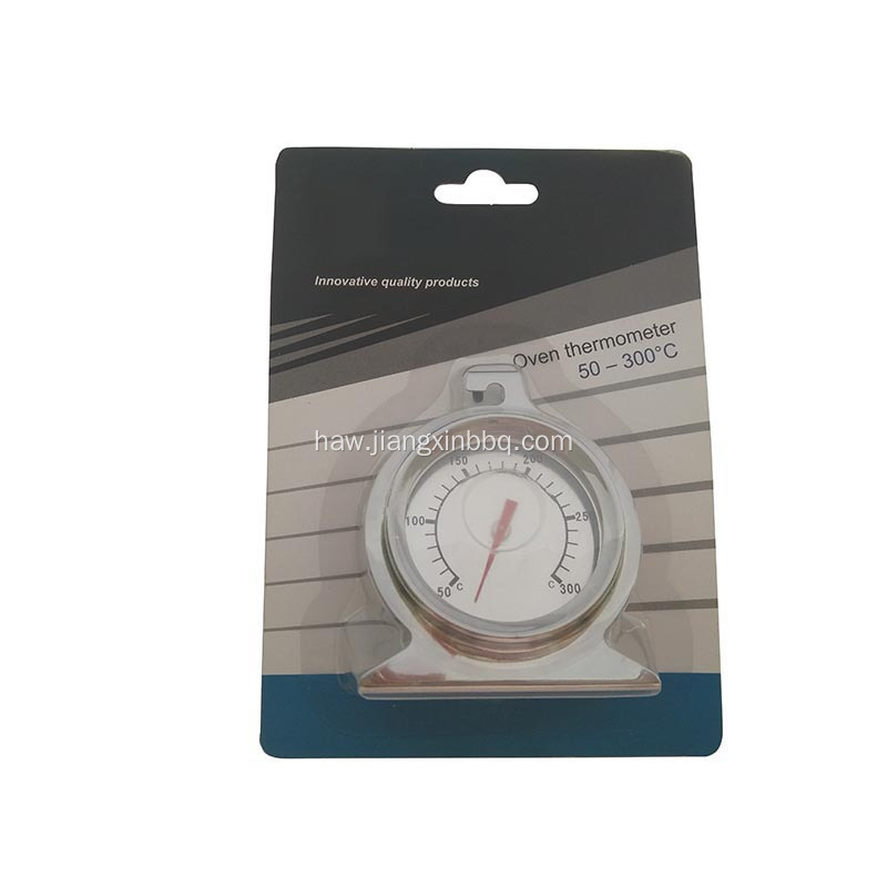 ʻO ka Puʻupuʻu Kūʻai Kūʻai Kūʻai Nui Large Dial Oven Thermometer