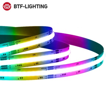 High Density RGBW Flexible LED Strip - 810 LEDs/m 24V 840LEDs/m FCOB FOB RGB COB