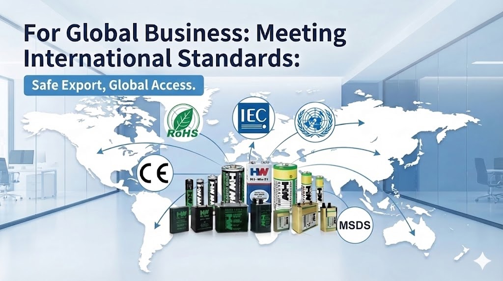 For Global Business Meeting International Standards