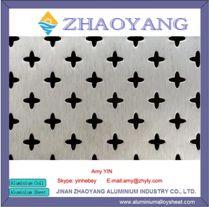 AA1100 1.5mm Perforated aluminum ceiling panels