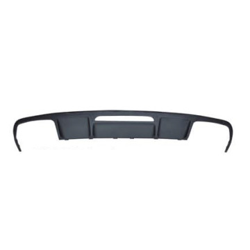 CLS63 AMG achterlip en diffuser - zwart voor Benz W218 CLS63