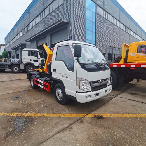 Фотон маленький подъемный грузовик мусор