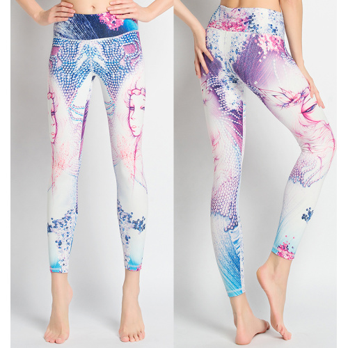 Custom sublimation fitness leggings ladies leggins sport