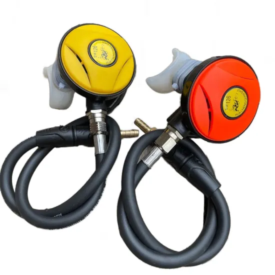 Secondary Breathing Regulator for Diving Apparatus: Bite Valve and Pressure Reducer