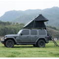 Clamshell Black Gray Hard Shell Roof Top Tent