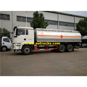 SHACMAN 6000 Gallons Xe tải chở dầu vận tải dầu khí