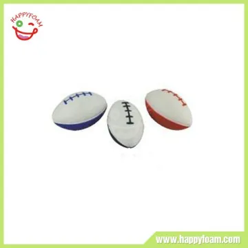 Pu free rugby stress ball promotional game toys