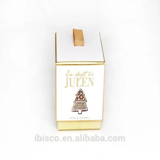 china supplier candle box packaging