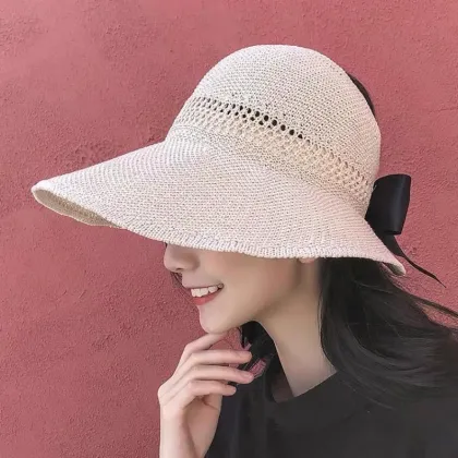 Korean Style Summer Sun Hat - Fashionable & Versatile Sunshade for Outdoors & Fishing