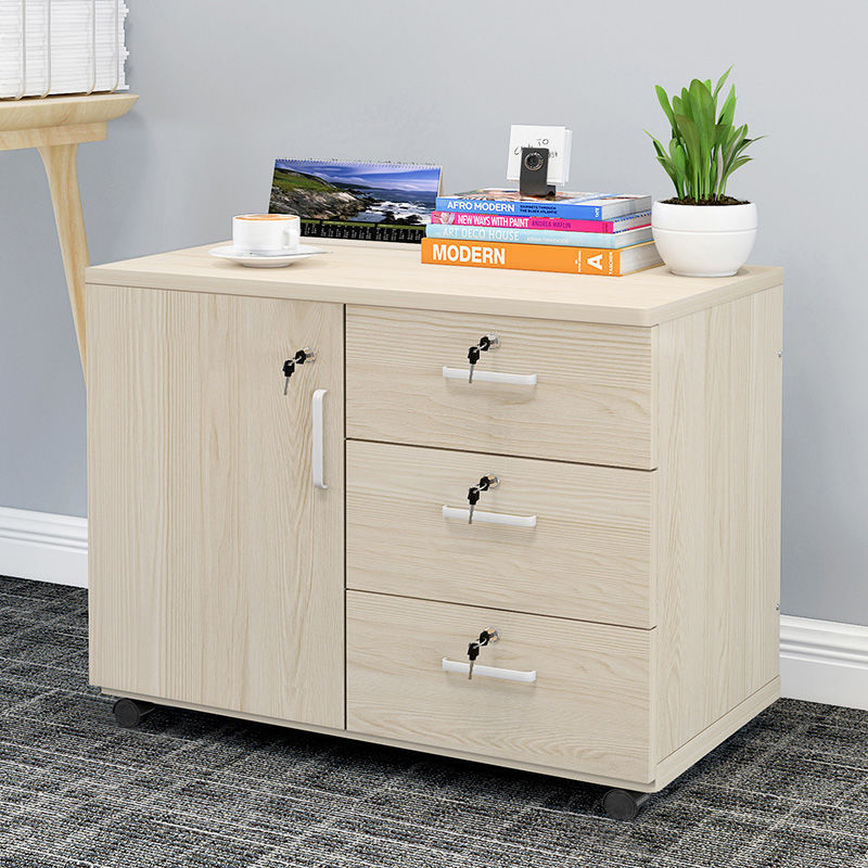 Wood File Cabinet With Wheels