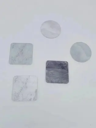 glass crafts glass coaster