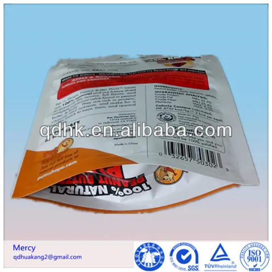 Ziplock Easy Heat Seal Dog Food Packaging Bag