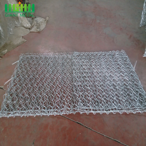 2x1x1m Woven Galvanized Gabion Box for Saudi Arabia