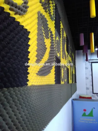 Broadcasting Studio Noise Control Soundproofing Foam Wall with Adhesive